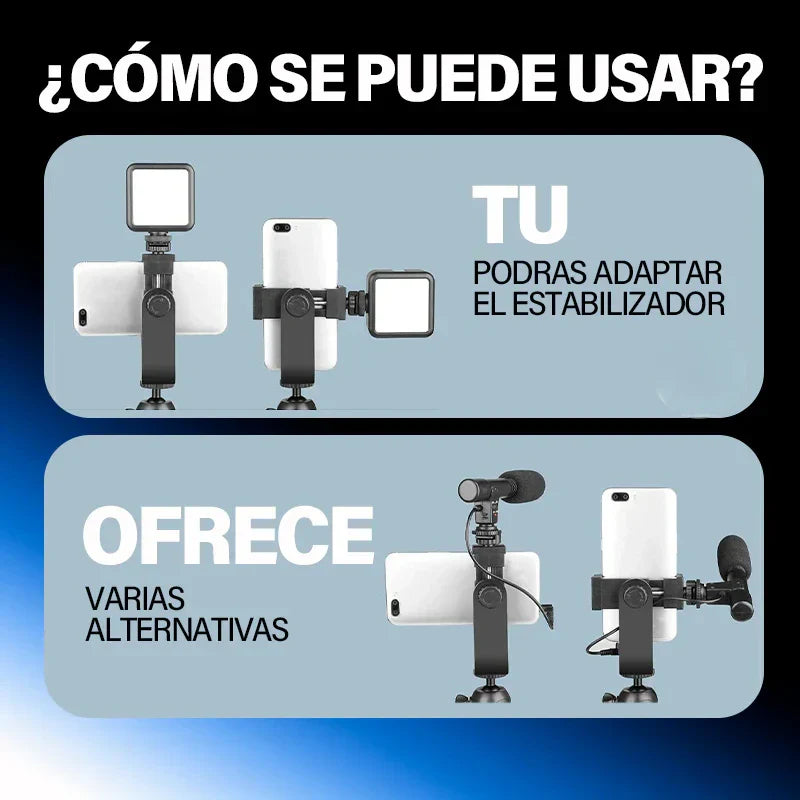 Set de Grabación Profesional (Kit de Vlogging)