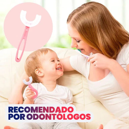 Cepillo de diente para niños en forma de U ( 2x1 )