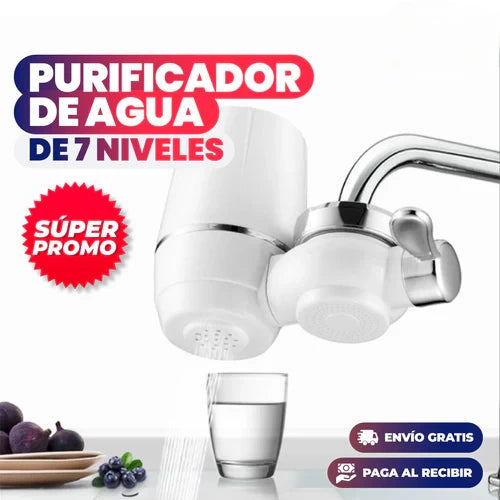 Filtro purificador de agua de 7 niveles de limpieza🩵