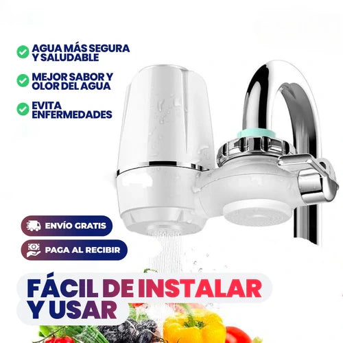 Filtro purificador de agua de 7 niveles de limpieza🩵