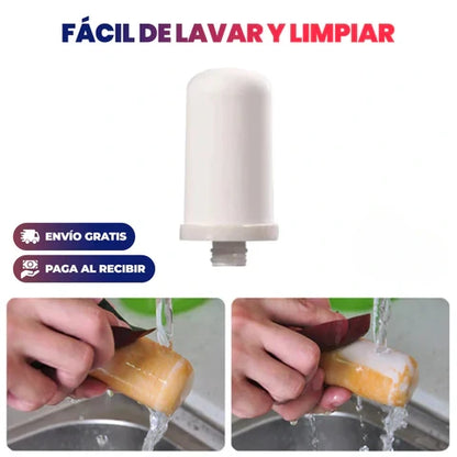 Filtro purificador de agua de 7 niveles de limpieza🩵