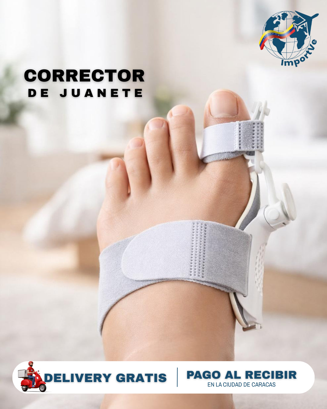 Corrector Ortopédico para Juanete