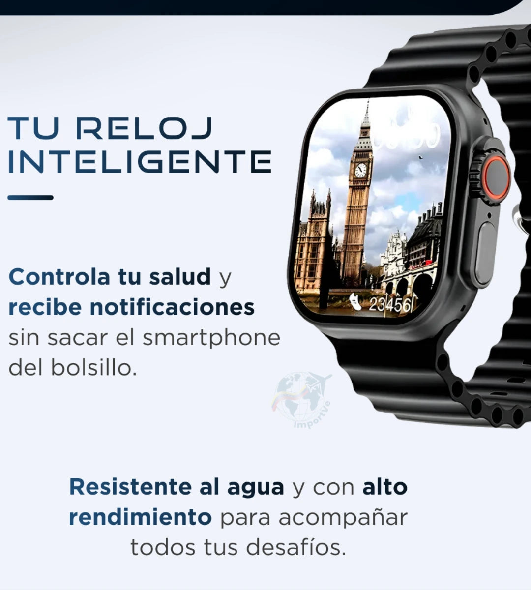🚀⌚Smartwatch Ultra generación: Tu Estilo, Tu Salud, Tu Control