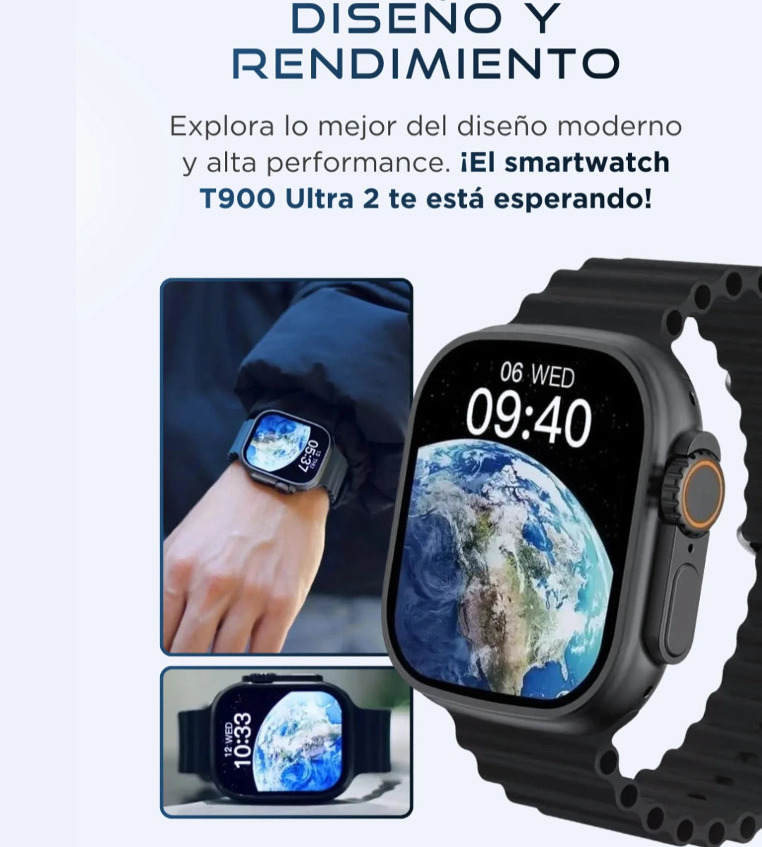 🚀⌚Smartwatch Ultra generación: Tu Estilo, Tu Salud, Tu Control