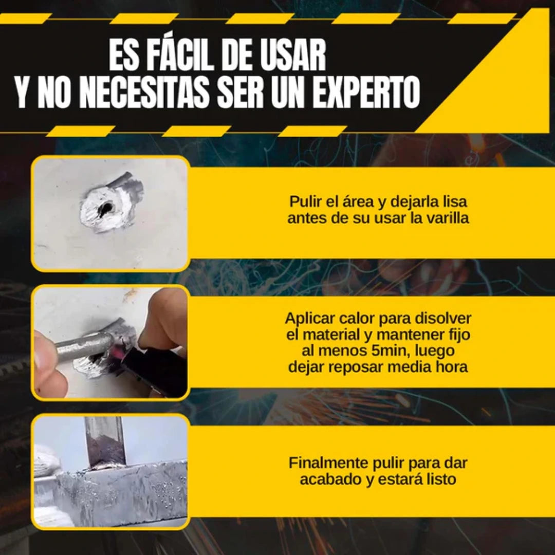 Varillas de soldadura instantánea (pack 3 unidades)