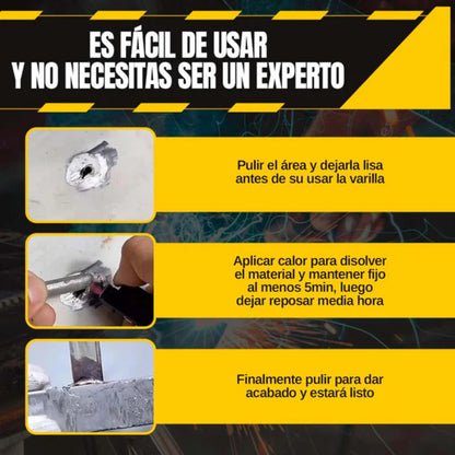 Varillas de soldadura instantánea (pack 3 unidades)